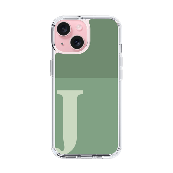 Slim Protection Case［ Original - initial two tone - J green ］