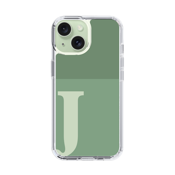 Slim Protection Case［ Original - initial two tone - J green ］