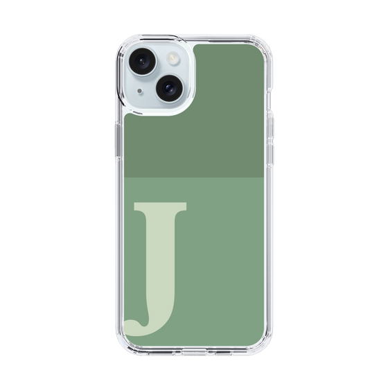 Slim Protection Case［ Original - initial two tone - J green ］