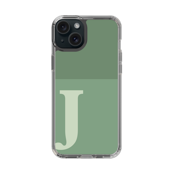 Slim Protection Case［ Original - initial two tone - J green ］