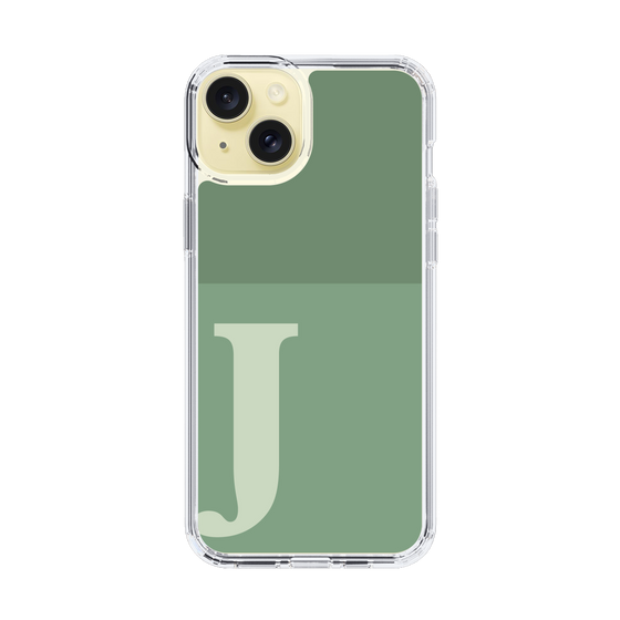 Slim Protection Case［ Original - initial two tone - J green ］