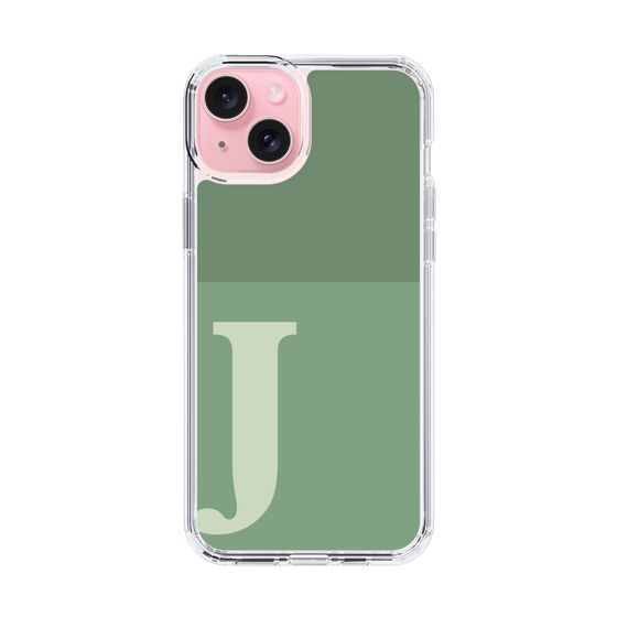 Slim Protection Case［ Original - initial two tone - J green ］