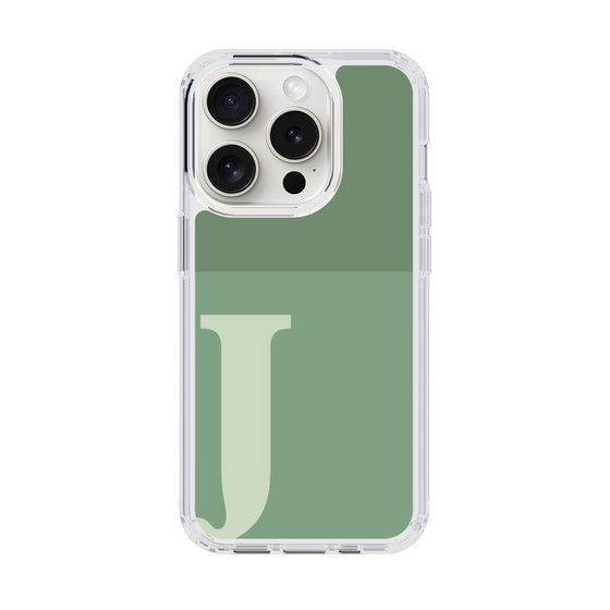 Slim Protection Case［ Original - initial two tone - J green ］