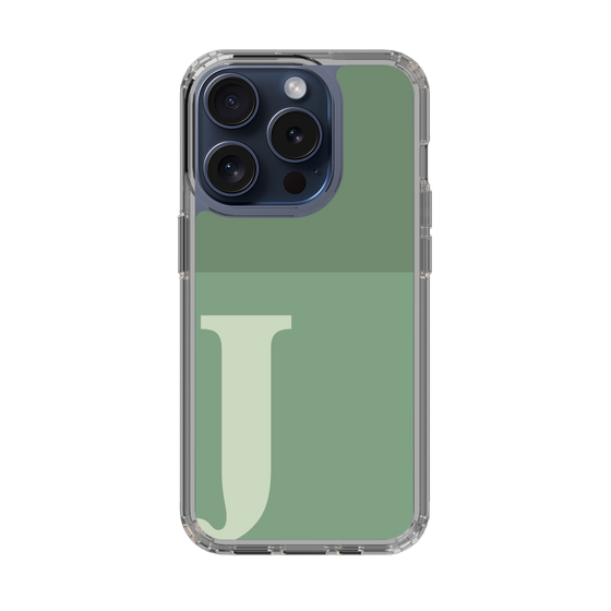 Slim Protection Case［ Original - initial two tone - J green ］