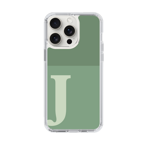 Slim Protection Case［ Original - initial two tone - J green ］