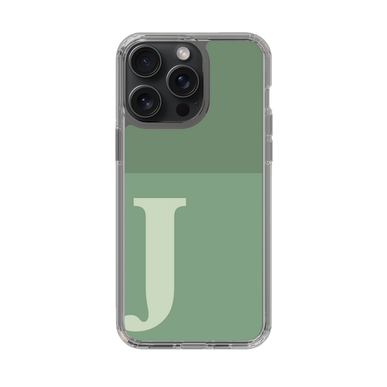 Slim Protection Case［ Original - initial two tone - J green ］