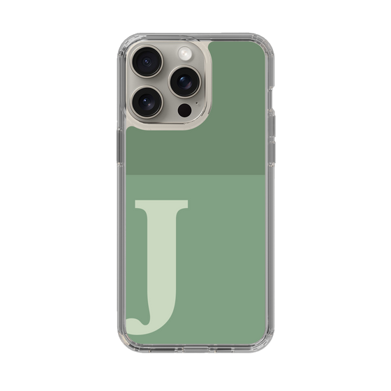 Slim Protection Case［ Original - initial two tone - J green ］