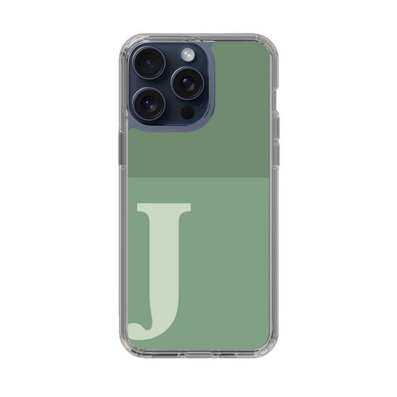 Slim Protection Case［ Original - initial two tone - J green ］