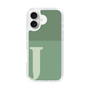 Slim Protection Case［ オリジナル - initial two tone - J green ］