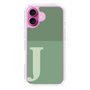 Slim Protection Case［ オリジナル - initial two tone - J green ］