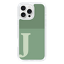 Slim Protection Case［ オリジナル - initial two tone - J green ］