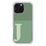 Slim Protection Case［ オリジナル - initial two tone - J green ］