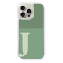 Slim Protection Case［ オリジナル - initial two tone - J green ］