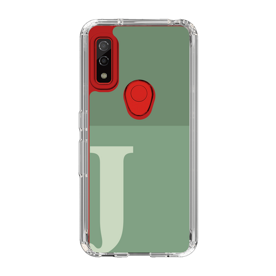 Slim Protection Case［ Original - initial two tone - J green ］
