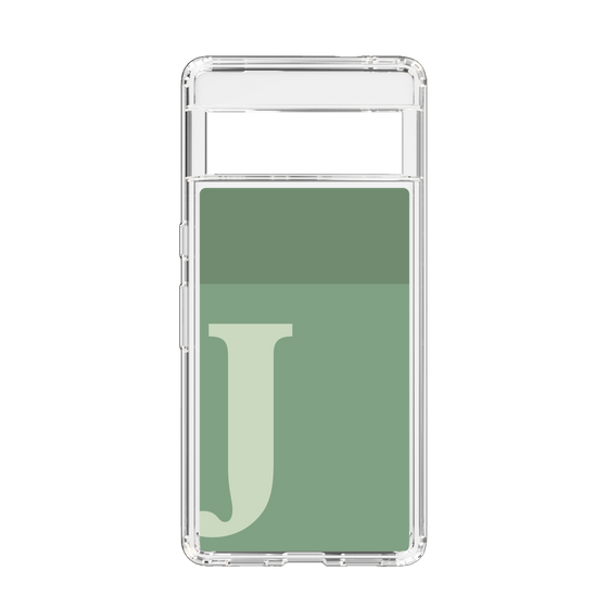 Slim Protection Case［ Original - initial two tone - J green ］