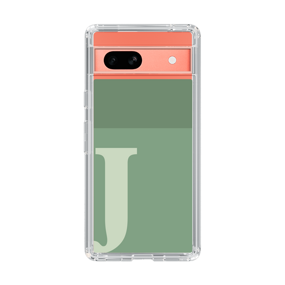 Slim Protection Case［ Original - initial two tone - J green ］