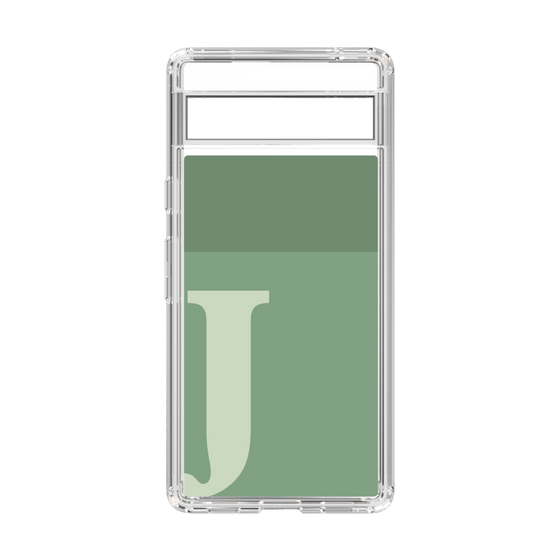 Slim Protection Case［ Original - initial two tone - J green ］