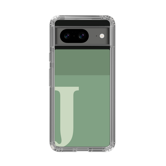 Slim Protection Case［ Original - initial two tone - J green ］