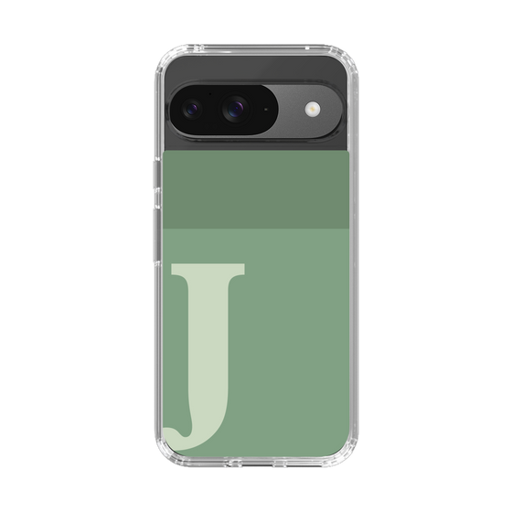 Slim Protection Case［ Original - initial two tone - J green ］