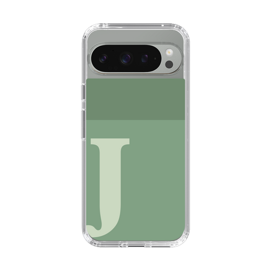 Slim Protection Case［ Original - initial two tone - J green ］