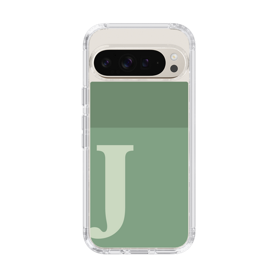 Slim Protection Case［ Original - initial two tone - J green ］