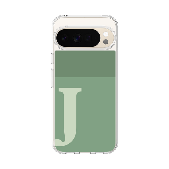 Slim Protection Case［ Original - initial two tone - J green ］