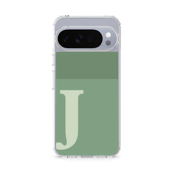 Slim Protection Case［ Original - initial two tone - J green ］