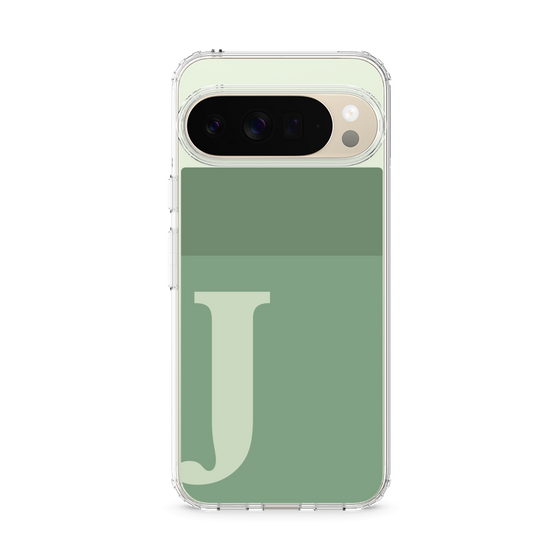 Slim Protection Case［ Original - initial two tone - J green ］