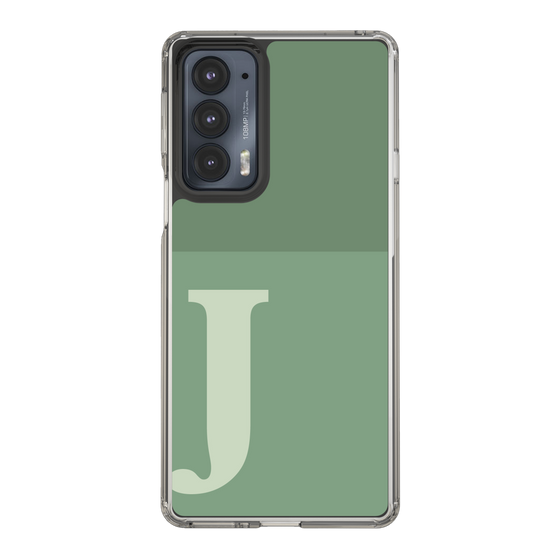 Slim Protection Case［ Original - initial two tone - J green ］