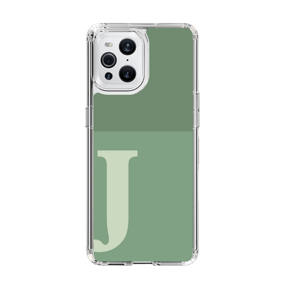Slim Protection Case［ Original - initial two tone - J green ］