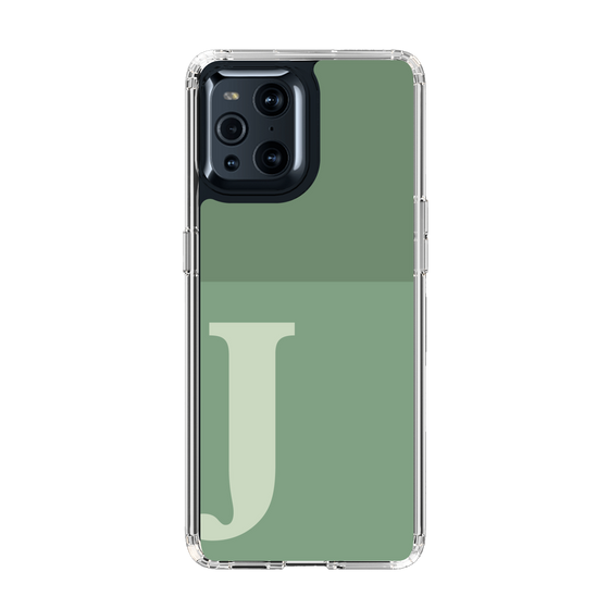 Slim Protection Case［ Original - initial two tone - J green ］