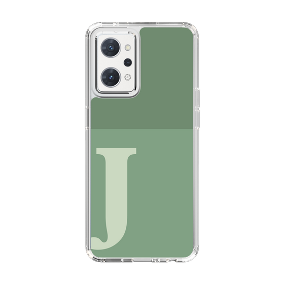 Slim Protection Case［ Original - initial two tone - J green ］