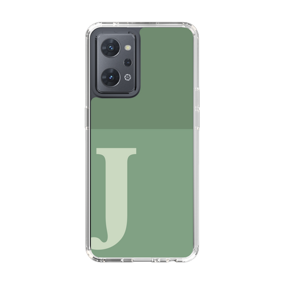 Slim Protection Case［ Original - initial two tone - J green ］