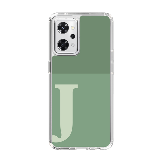 Slim Protection Case［ オリジナル - initial two tone - J green ］