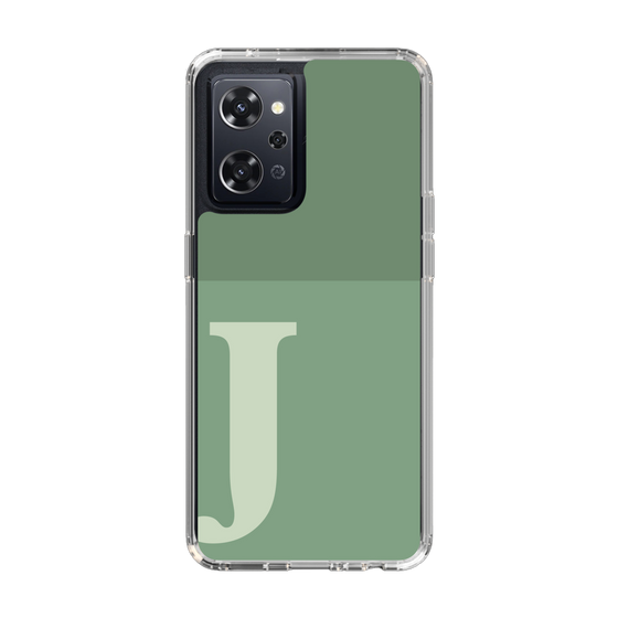 Slim Protection Case［ オリジナル - initial two tone - J green ］