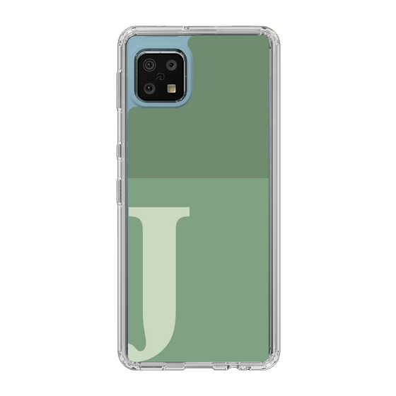 Slim Protection Case［ Original - initial two tone - J green ］