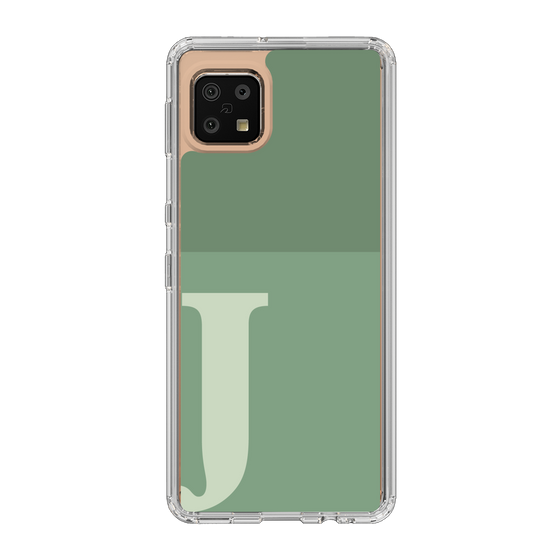 Slim Protection Case［ Original - initial two tone - J green ］