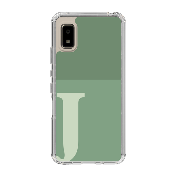 Slim Protection Case［ Original - initial two tone - J green ］