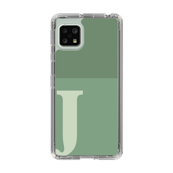 Slim Protection Case［ Original - initial two tone - J green ］