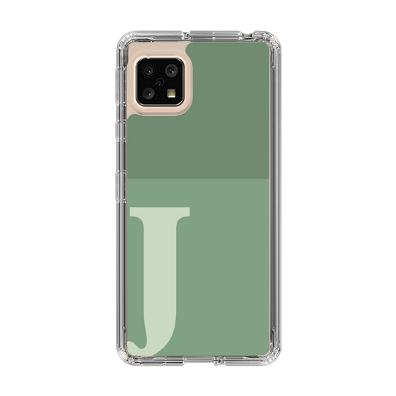 Slim Protection Case［ Original - initial two tone - J green ］