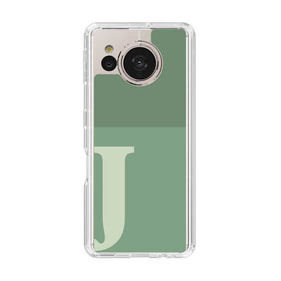 Slim Protection Case［ Original - initial two tone - J green ］