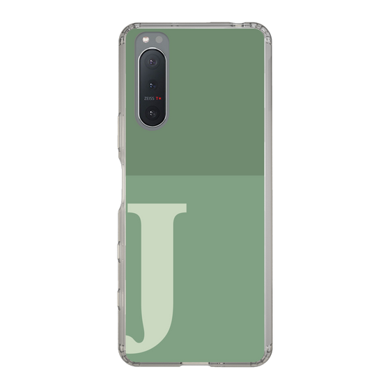Slim Protection Case［ Original - initial two tone - J green ］