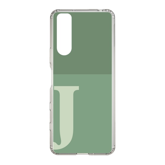 Slim Protection Case［ Original - initial two tone - J green ］