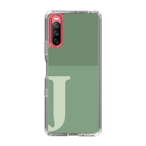 Slim Protection Case［ Original - initial two tone - J green ］
