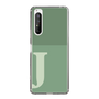 Slim Protection Case［ Original - initial two tone - J green ］