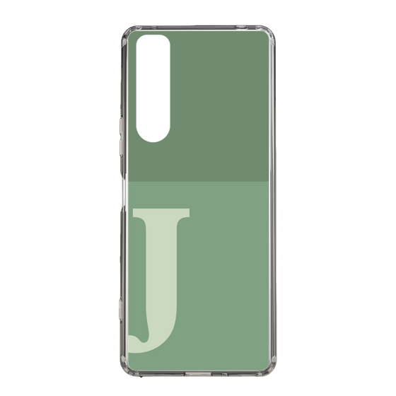 Slim Protection Case［ Original - initial two tone - J green ］