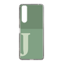 Slim Protection Case［ Original - initial two tone - J green ］