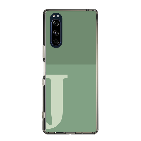Slim Protection Case［ Original - initial two tone - J green ］