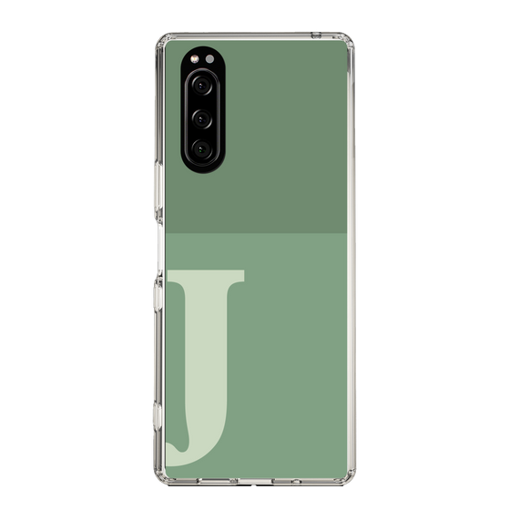 Slim Protection Case［ Original - initial two tone - J green ］