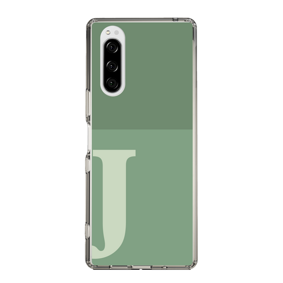 Slim Protection Case［ Original - initial two tone - J green ］